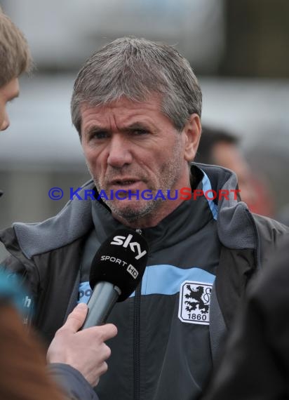 2. Bundesliga SV Sandhausen - TSV 1860 München Hardtwaldstadion Sandhausen 01.03.2014 (© Kraichgausport / Loerz)